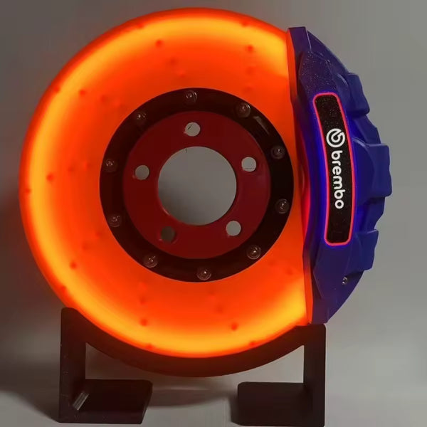 BrakeGlow™ - Handcrafted LED Rotor Light Brembo
