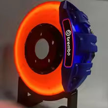 BrakeGlow™ - Handcrafted LED Rotor Light Brembo