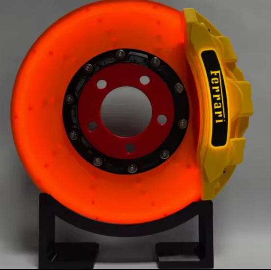 BrakeGlow™ - Handcrafted LED Rotor Light Ferrari