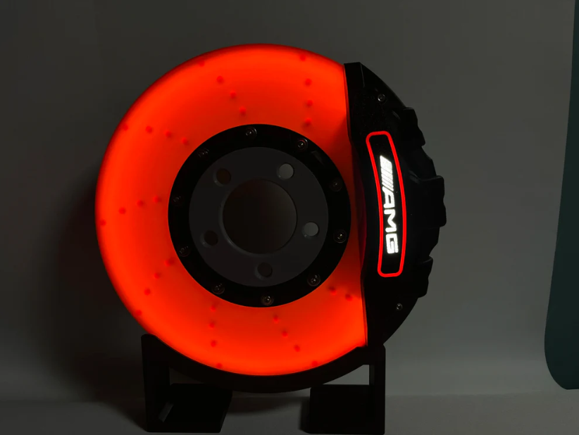 BrakeGlow™ - Handcrafted LED Rotor Light AMG