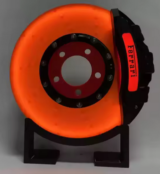BrakeGlow™ - Handcrafted LED Rotor Light Ferrari