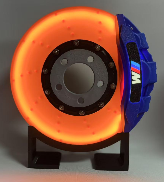 BrakeGlow™ - Handcrafted LED Rotor Light BMW