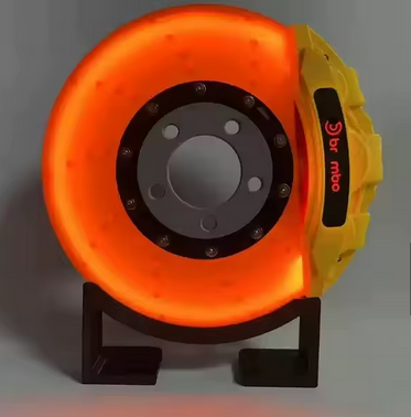 BrakeGlow™ - Handcrafted LED Rotor Light Brembo
