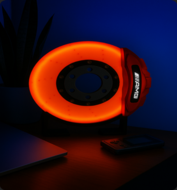 BrakeGlow™ - Handcrafted LED Rotor Light AMG