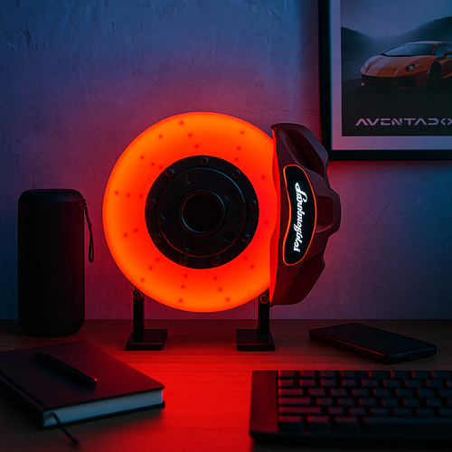 BrakeGlow™ - Handcrafted LED Rotor Light Lamborghini