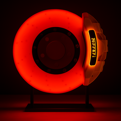 BrakeGlow™ - Handcrafted LED Rotor Light Ferrari