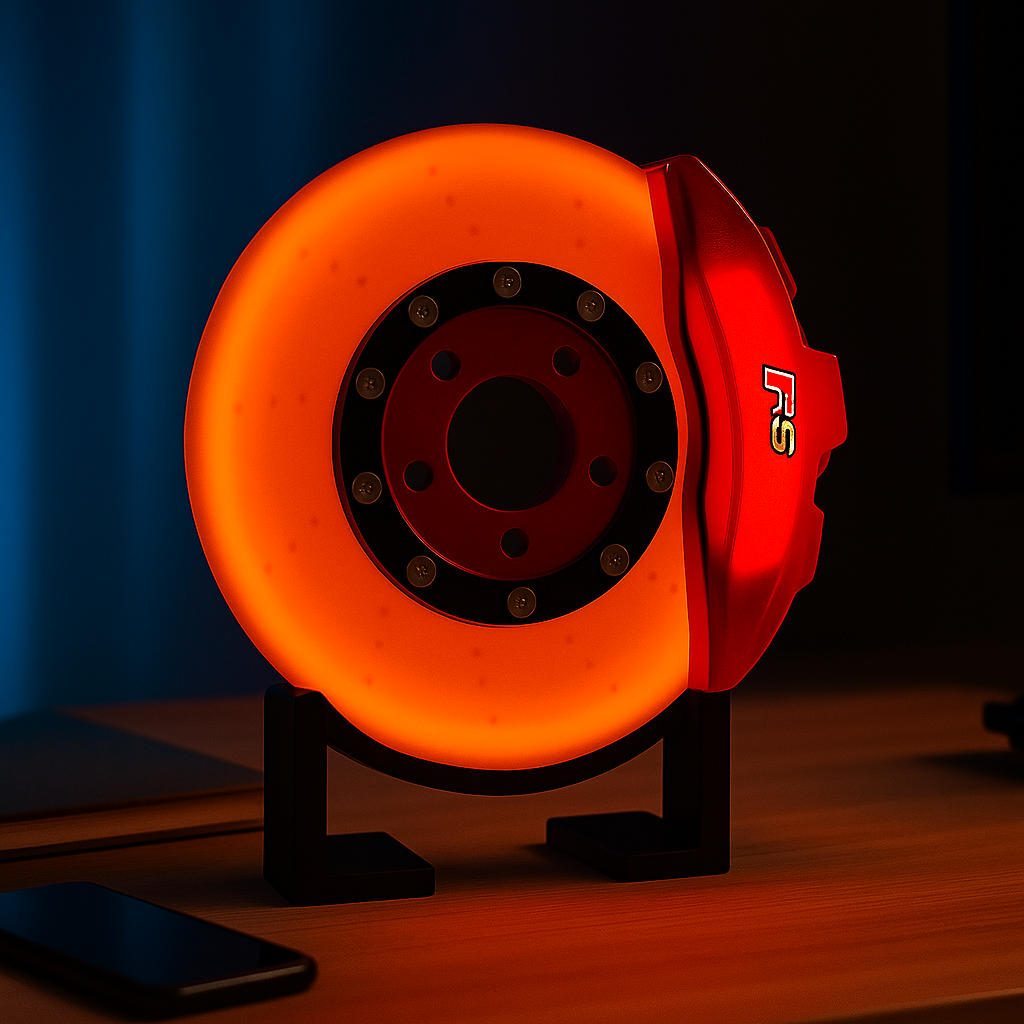 BrakeGlow™ - Handcrafted LED Rotor Light RS