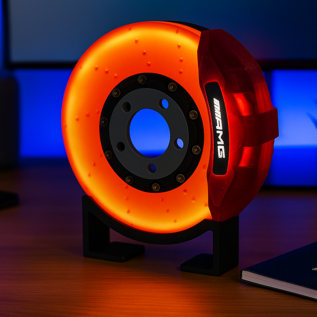 BrakeGlow™ - Handcrafted LED Rotor Light AMG