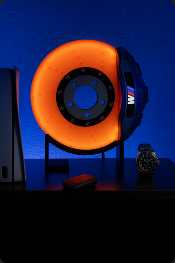 BrakeGlow™ - Handcrafted LED Rotor Light BMW